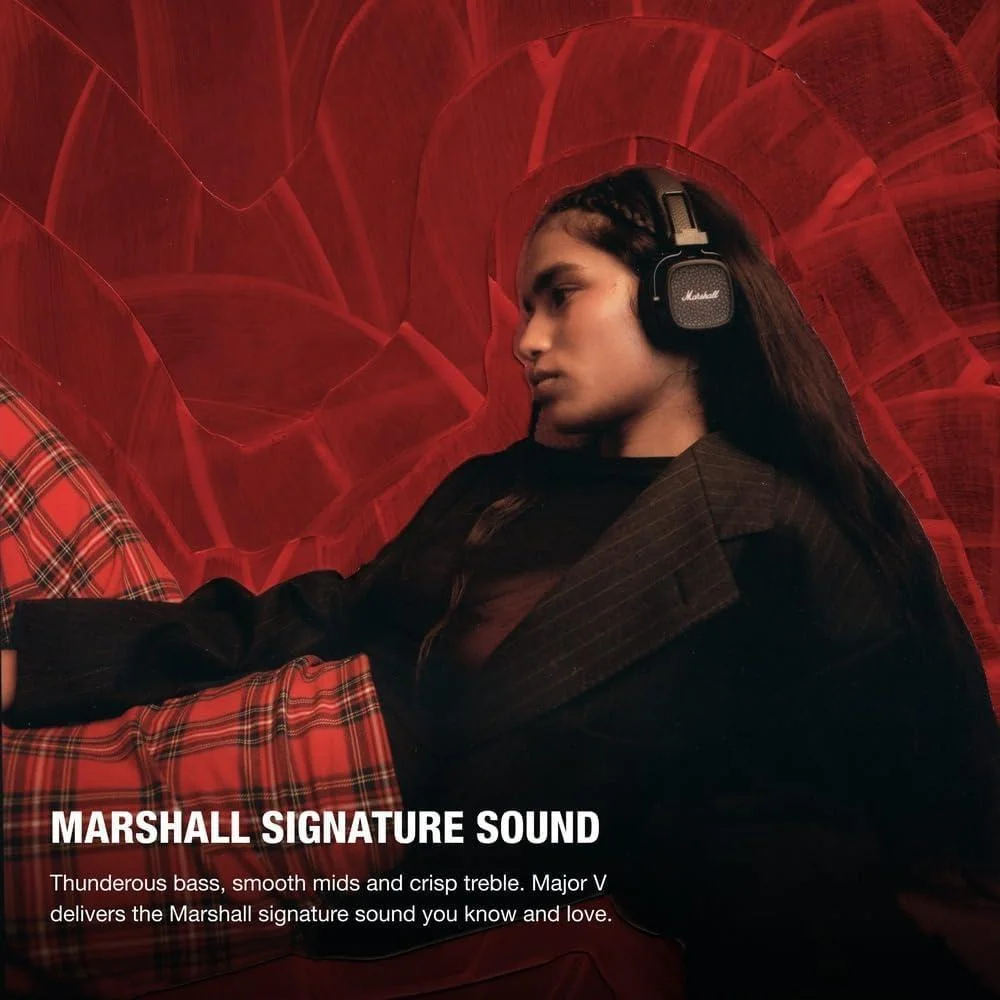 Marshall Major V Audífonos Bluetooth Mayor V Negro Supraaurales