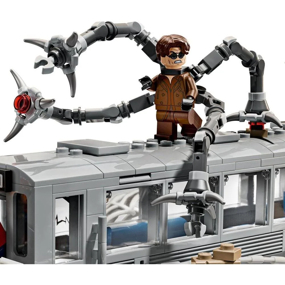 LEGO Marvel Spider-Man vs Doc Ock, set de construcción con figuras de acción para niños y niñas fanáticos de Marvel