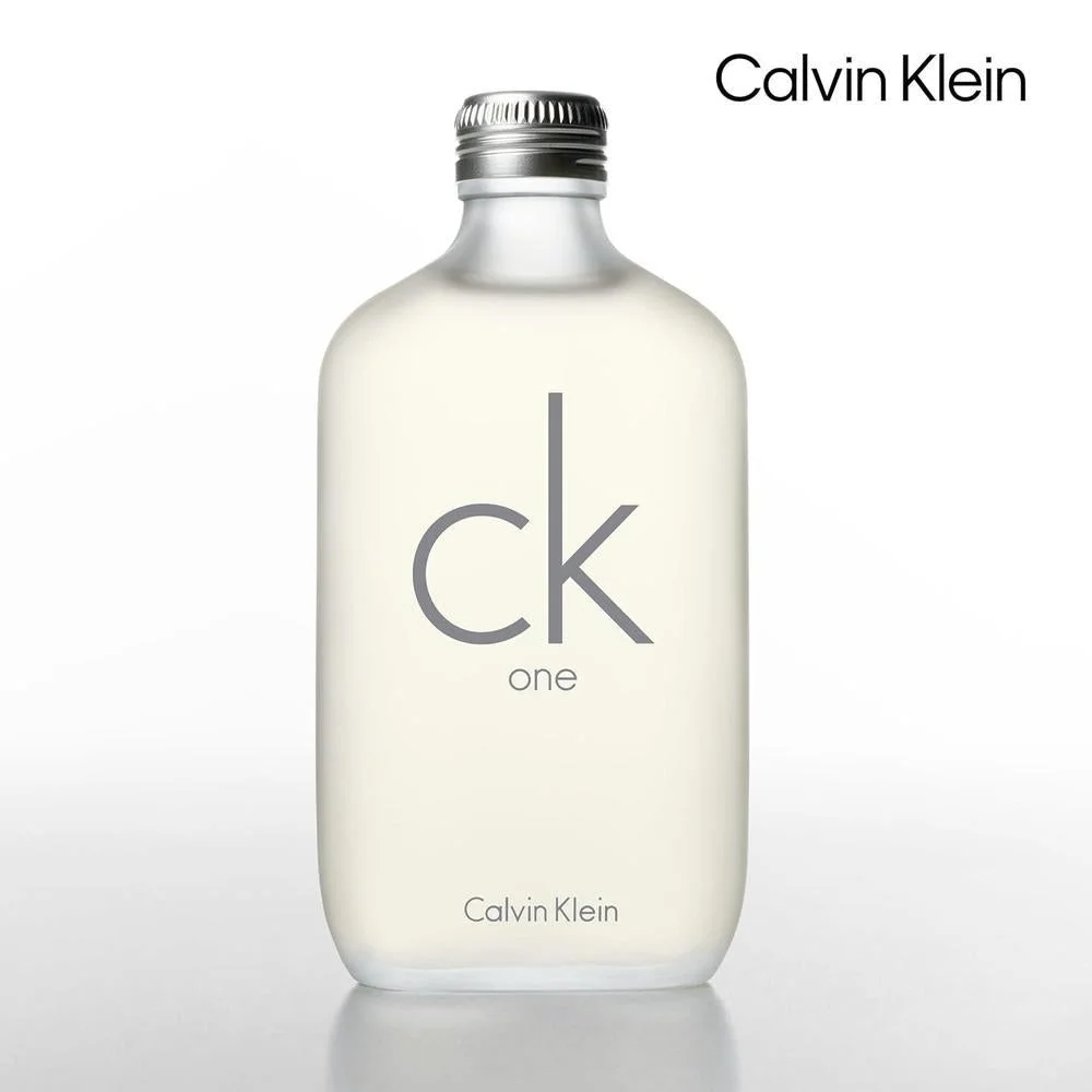 Calvin Klein CK One Eau de Toilette Unisex Citrus Fragrance with Green Tea, Bergamot, Cardamom, Violet & Amber