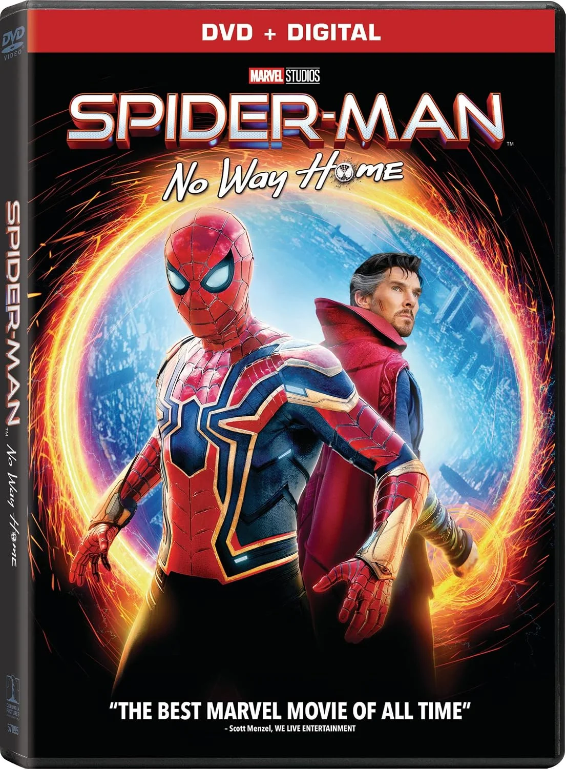 DVD Spider-Man: No Way Home + Digital