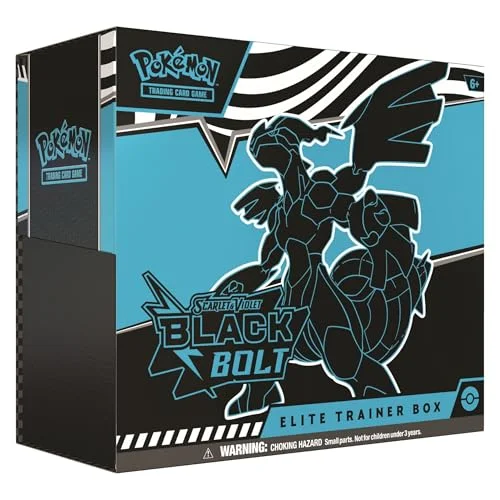 Juego de Cartas Pokémon TCG Scarlet & Violet Black Bolt Elite Trainer Box