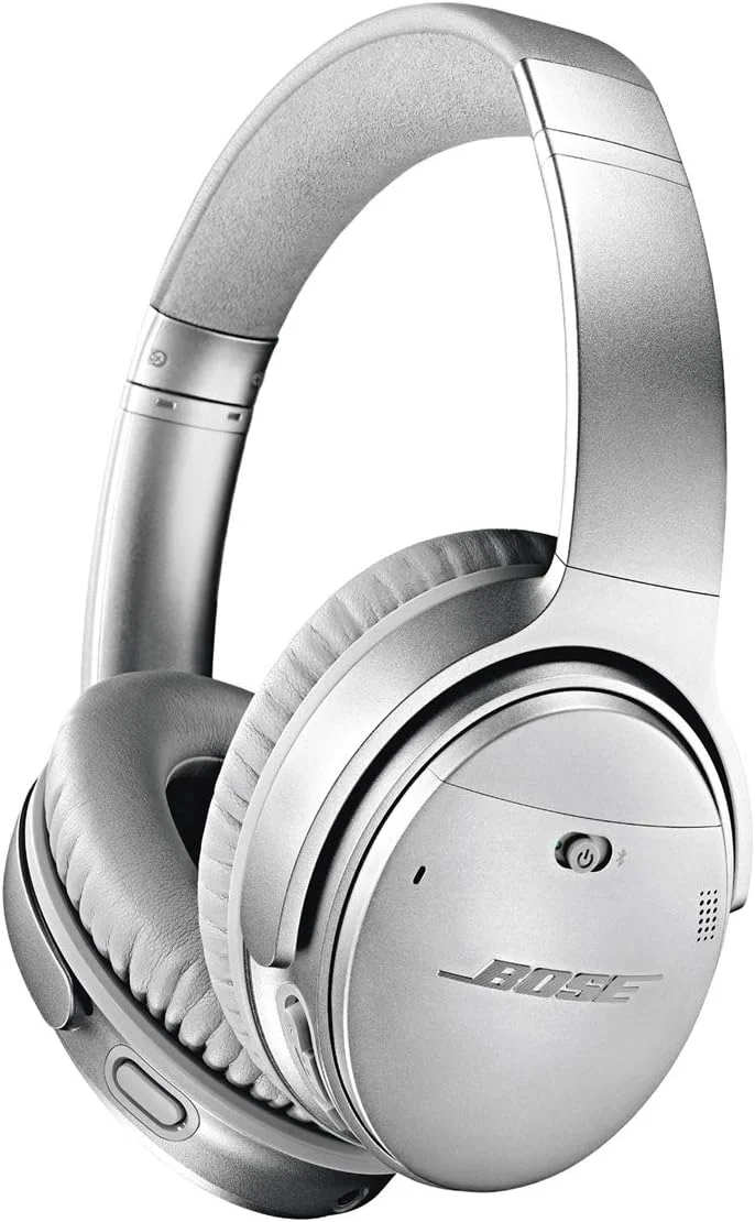 Audífonos Bose QuietComfort 35 II con cancelación de ruido y Bluetooth, color plata