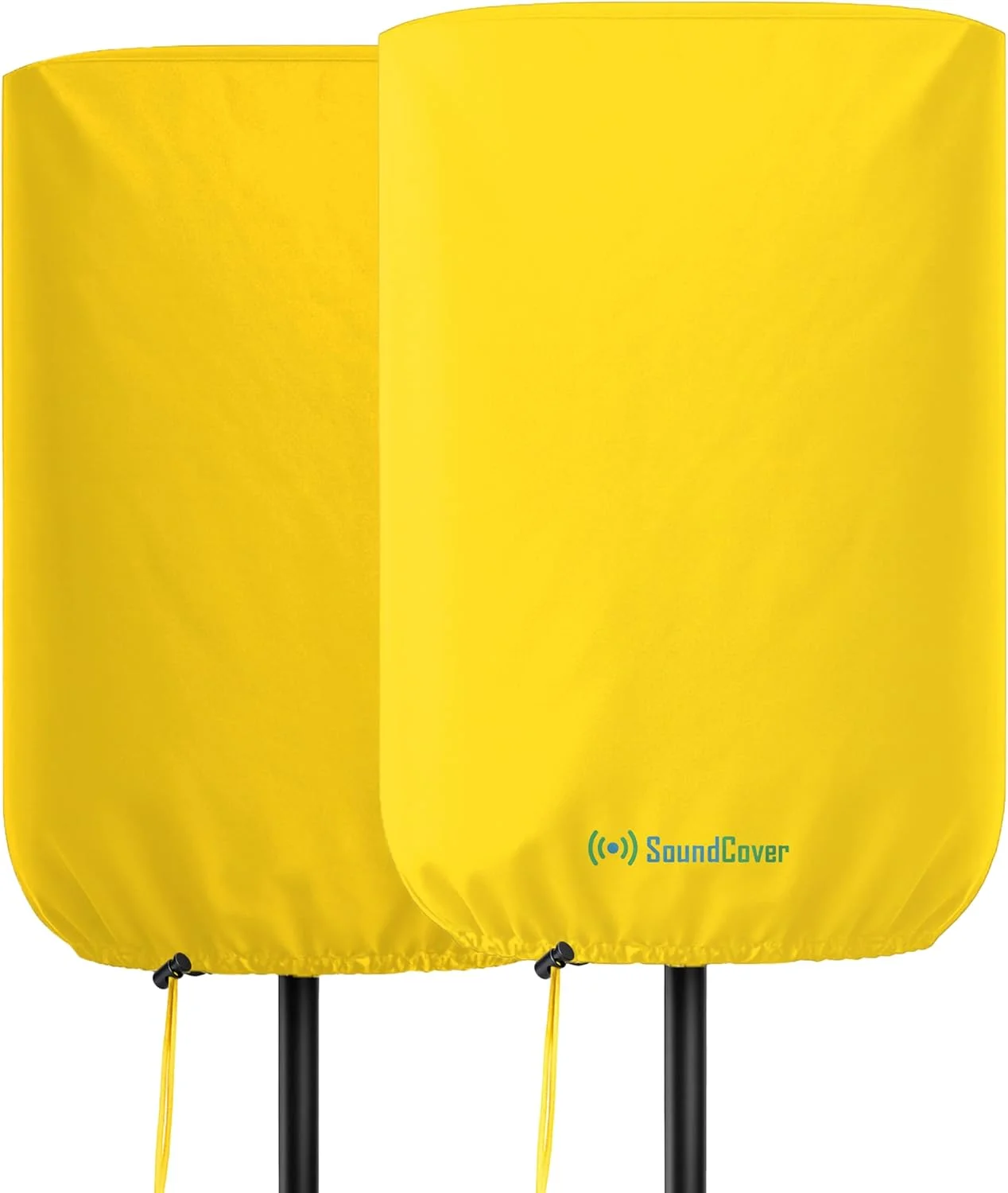 Funda protectora para parlante PA/DJ de 10" SoundCover 600D amarilla con bolsa de almacenamiento