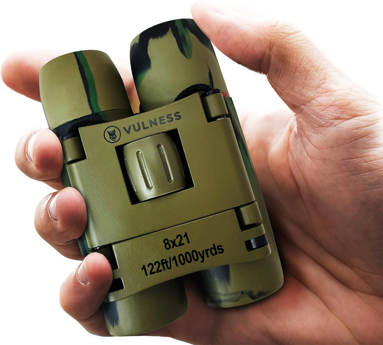 Binoculares VULNESS 8X21 compactos camuflaje para adultos