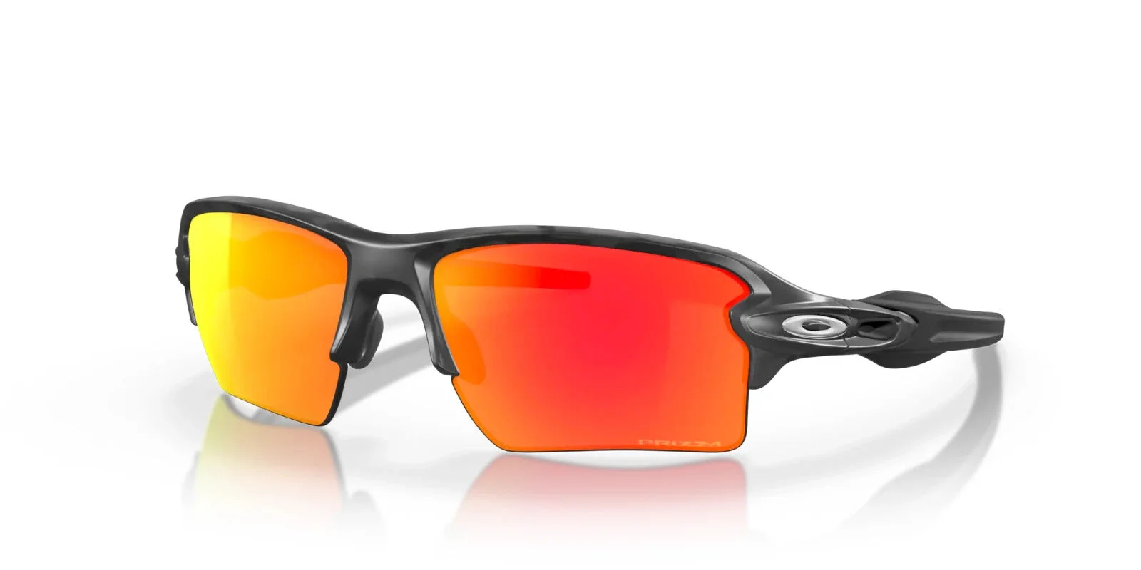Gafas de Sol Oakley Flak 2.0 XL - Marco Negro Camuflaje, Lente PRIZM Ruby (OO9188-8659)