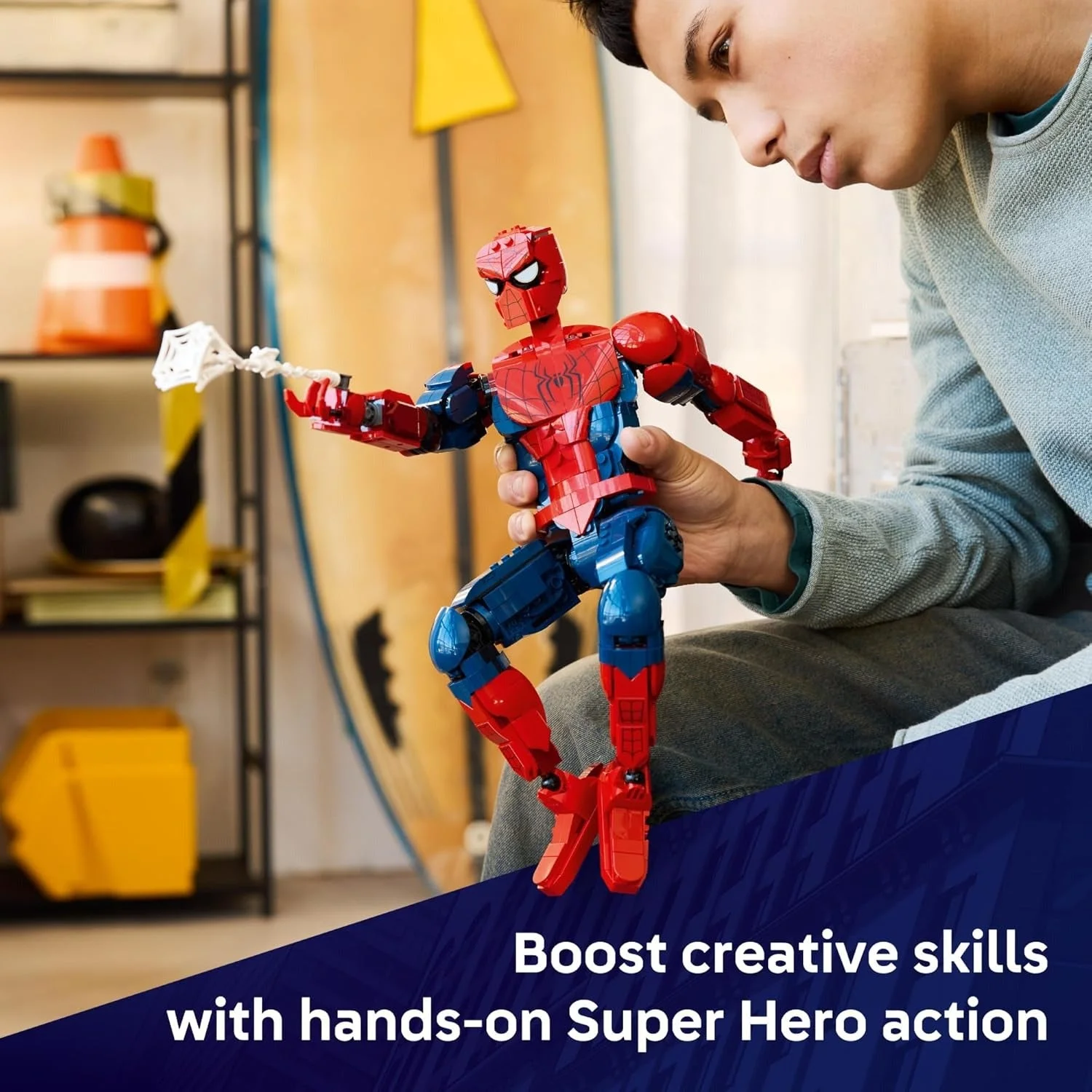 LEGO Marvel Spider-Man Hero Minifigure