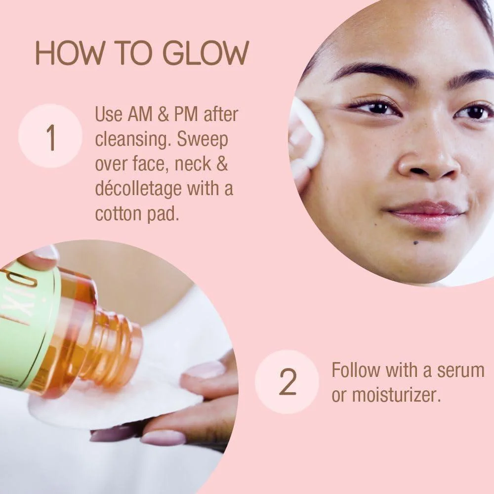 Pixi Glow Tónico Facial 250ml Con Ácido Glicólico 5% Y Aloe Vera