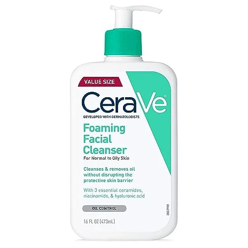 Limpiador Facial Espumante CeraVe para Piel Grasa 473 ml