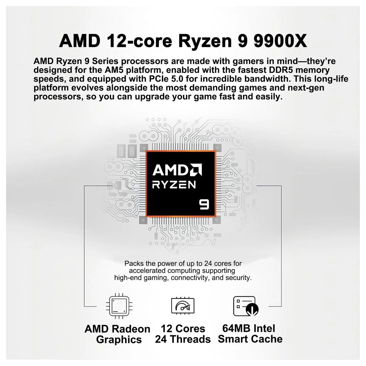 PC de escritorio para juegos MSI Aegis ZS2 con AMD Ryzen 9 9900X, 32GB RAM, 4TB SSD, GeForce RTX 5070, refrigeración líquida