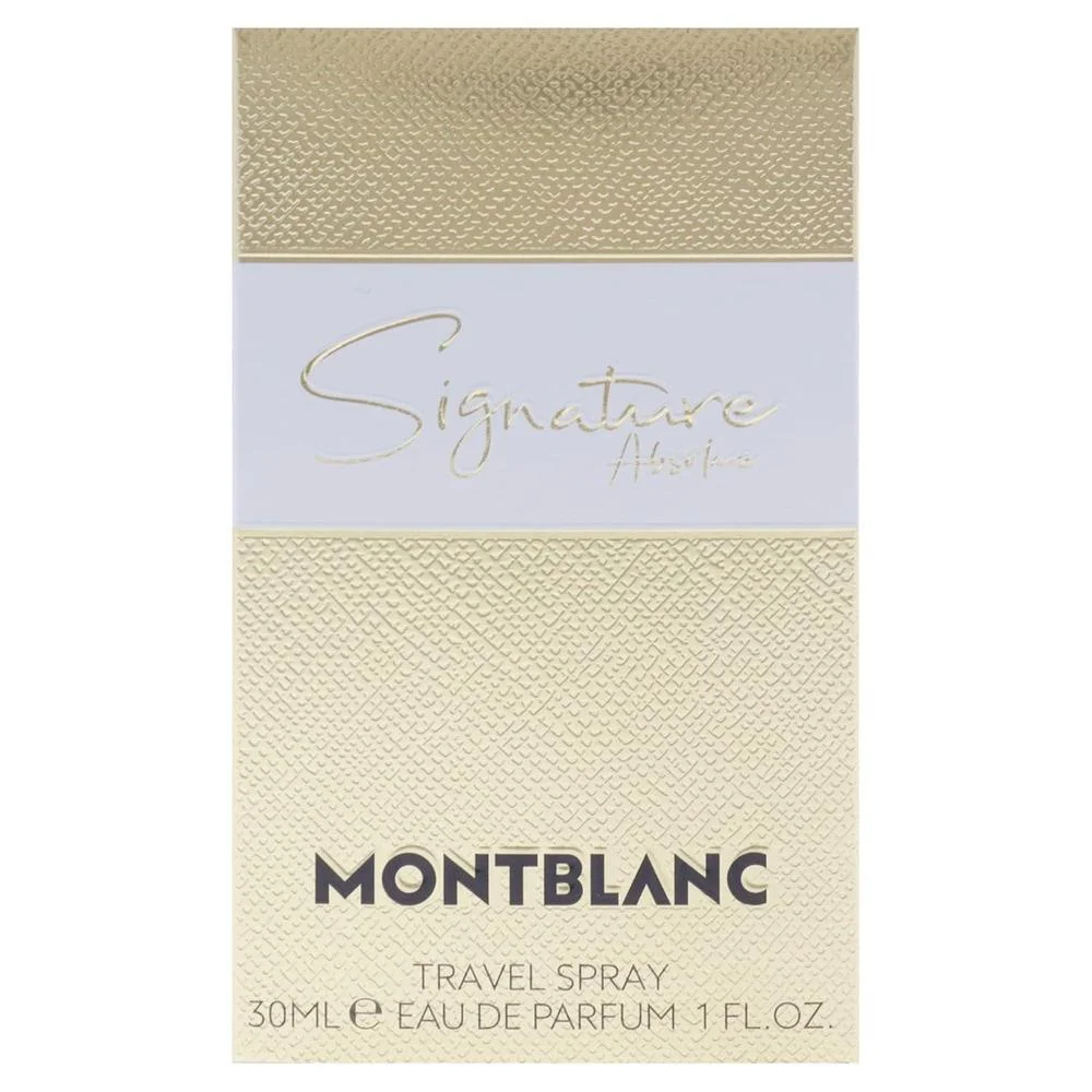 Signature Absolue de Mont Blanc para mujer, Eau de Parfum, aroma floral y cítrico