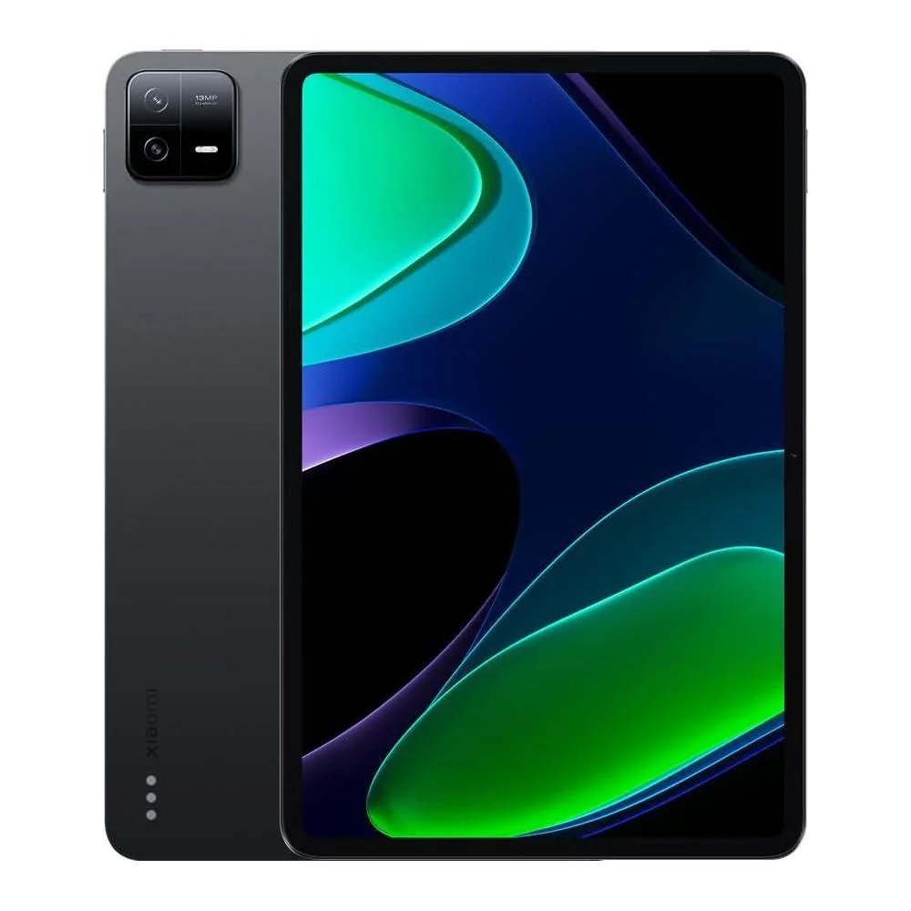 Xiaomi Pad 6 11" WiFi 144 Hz 8840 mAh Bluetooth 5.2 Cuatro altavoces Dolby Atmos 13 MP Cámara 256 GB + 8 GB Gris