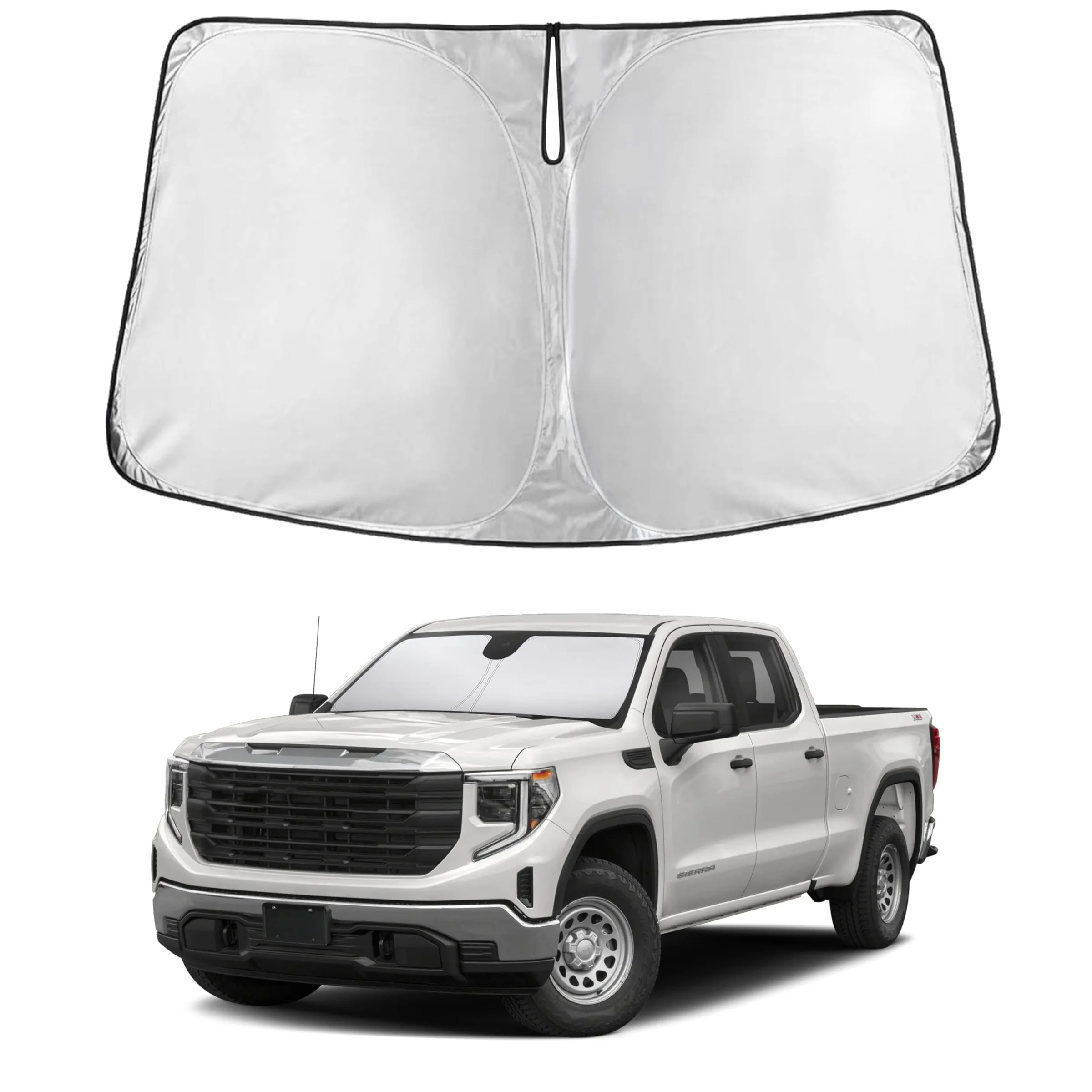 Parasol para parabrisas EcoNour para Chevrolet Silverado/GMC Sierra 2019-2026
