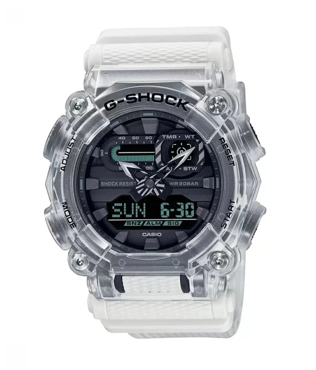Casio G-Shock Alarm World Time Quartz Analog-Digital Black Dial