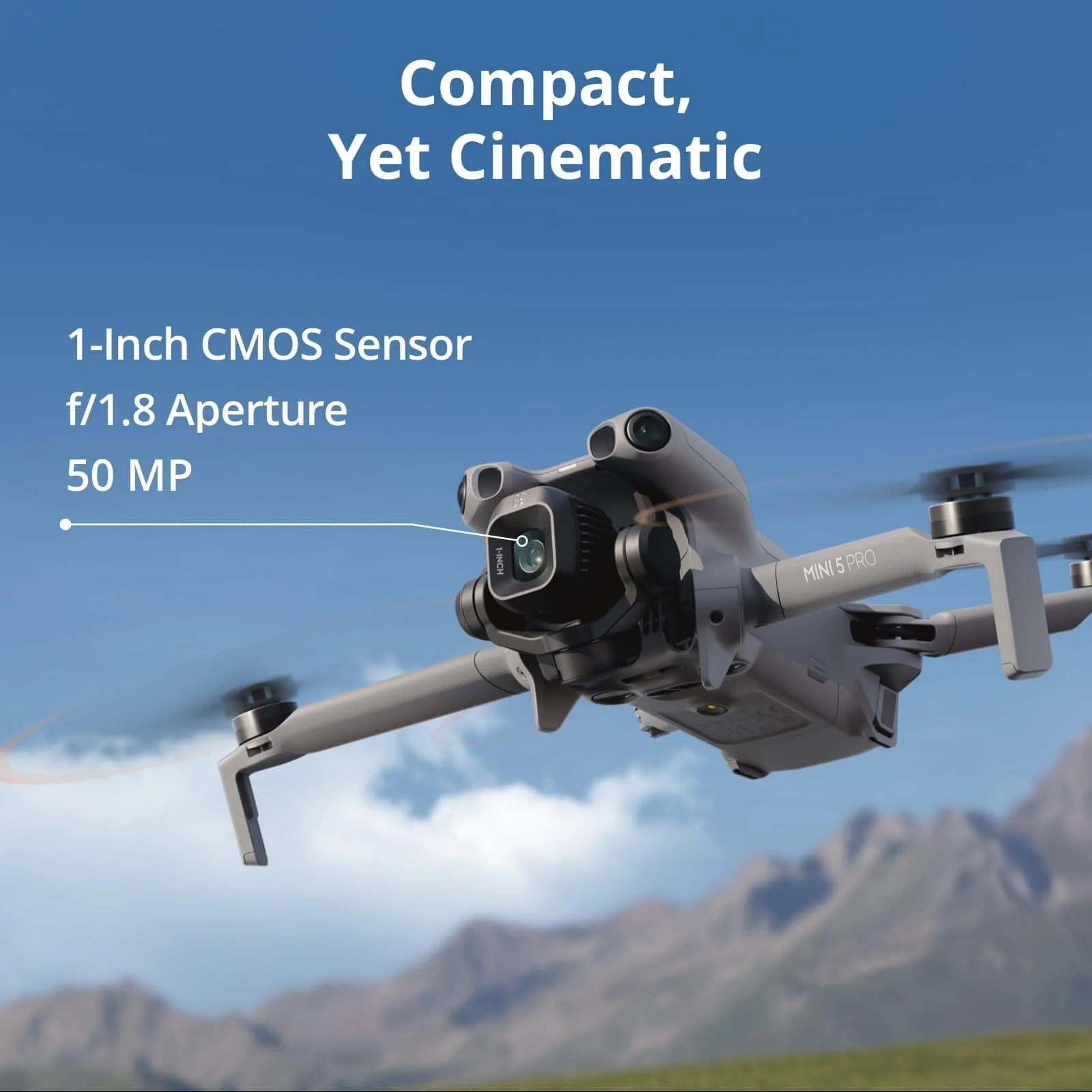 DJI Mini 5 Pro (RC-N3) — Dron 4K ultraligero <249g