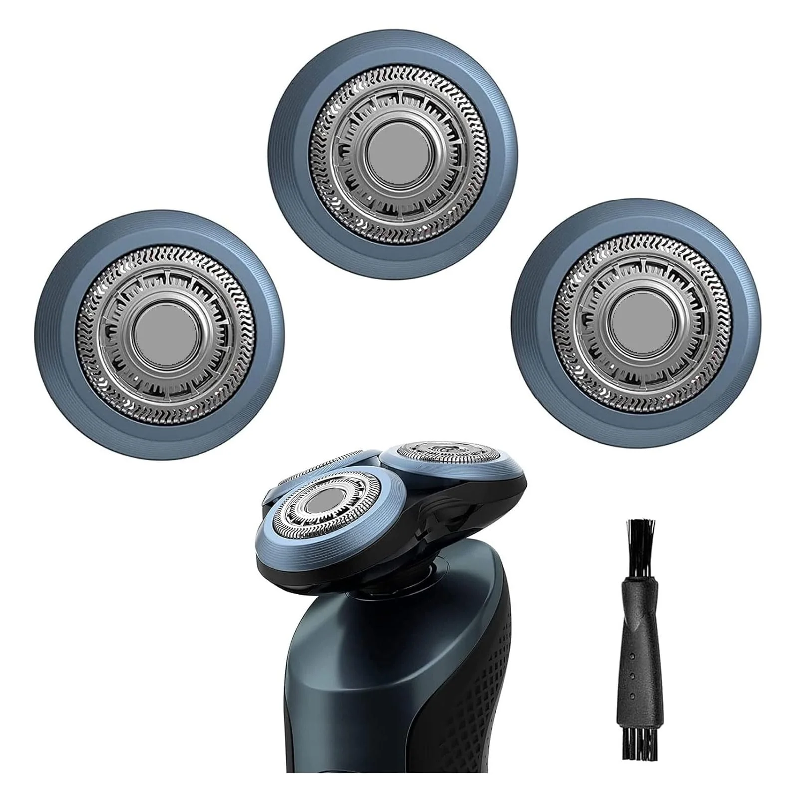 Cabezales de reemplazo SH60 compatibles con afeitadora Philips Serie 6000