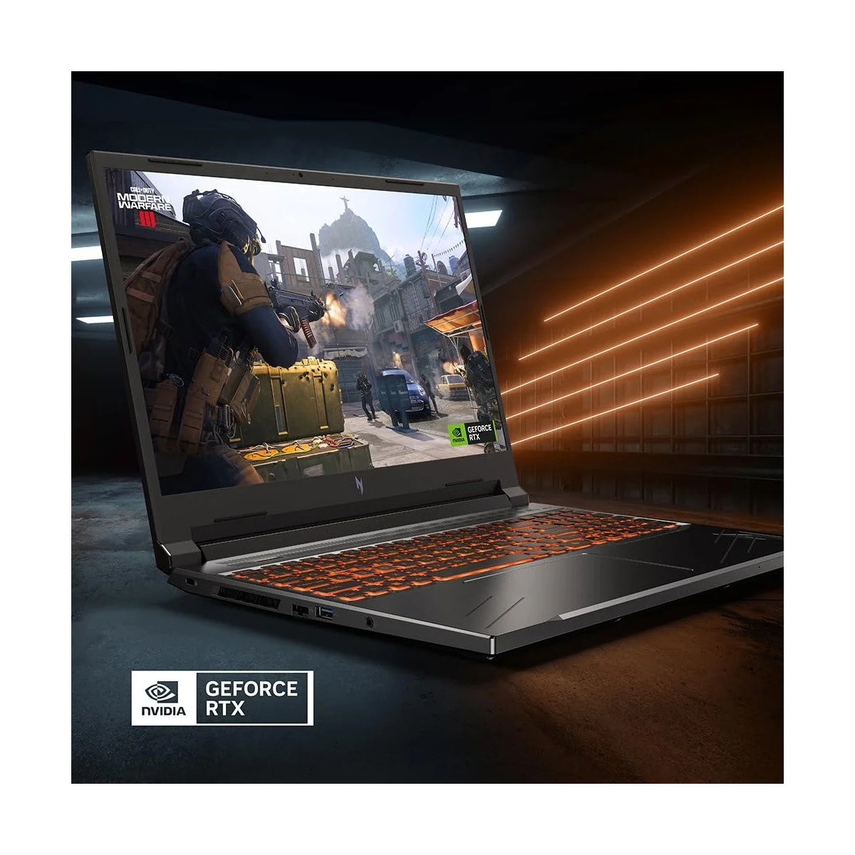 Acer Nitro V Laptop Gaming | Ryzen 7 8845HS | RTX 4060 GPU | 16" IPS 165Hz Display | 16GB DDR5 | 1TB SSD | Wi-Fi
