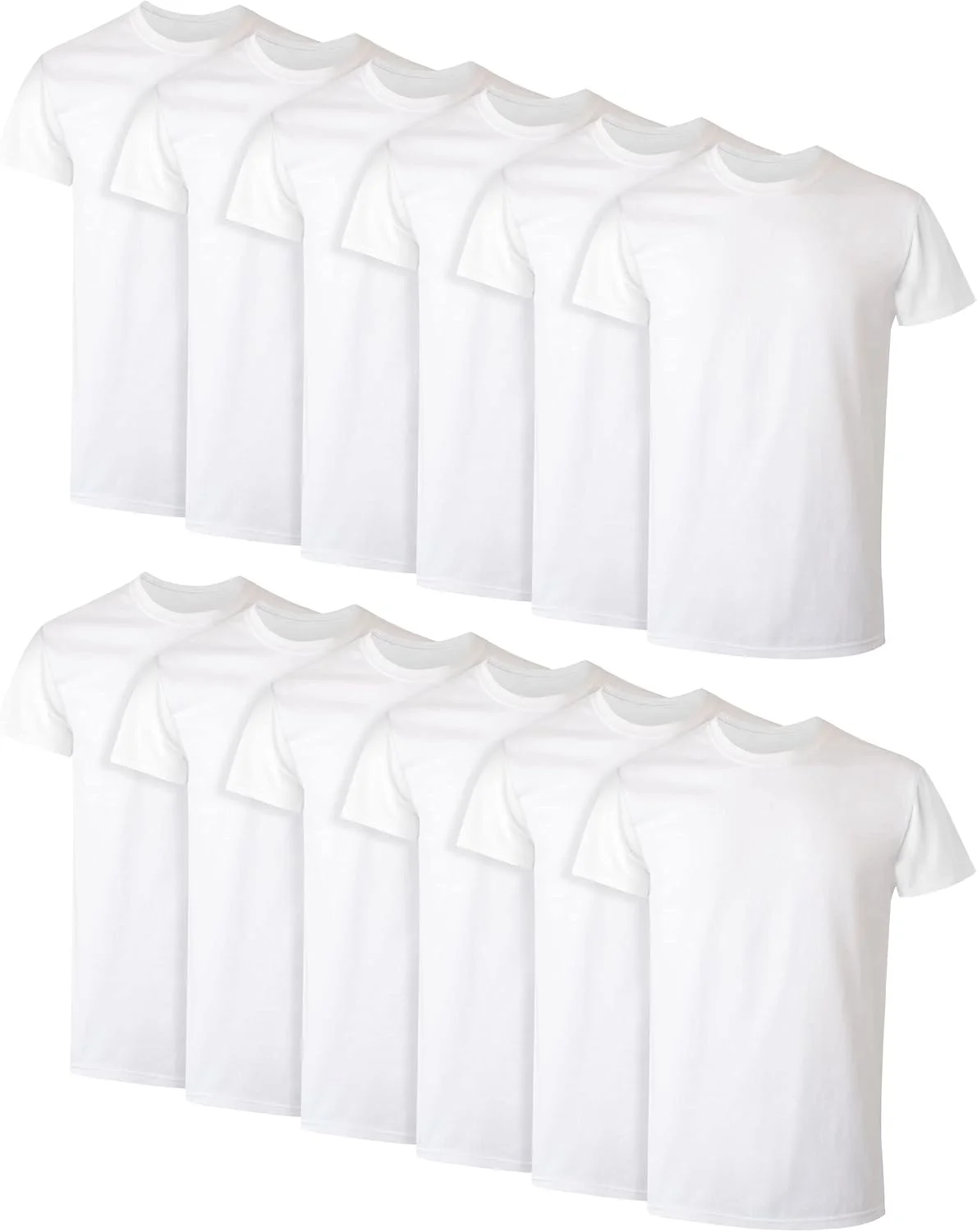 Camiseta interior Hanes para hombre pack multicolor