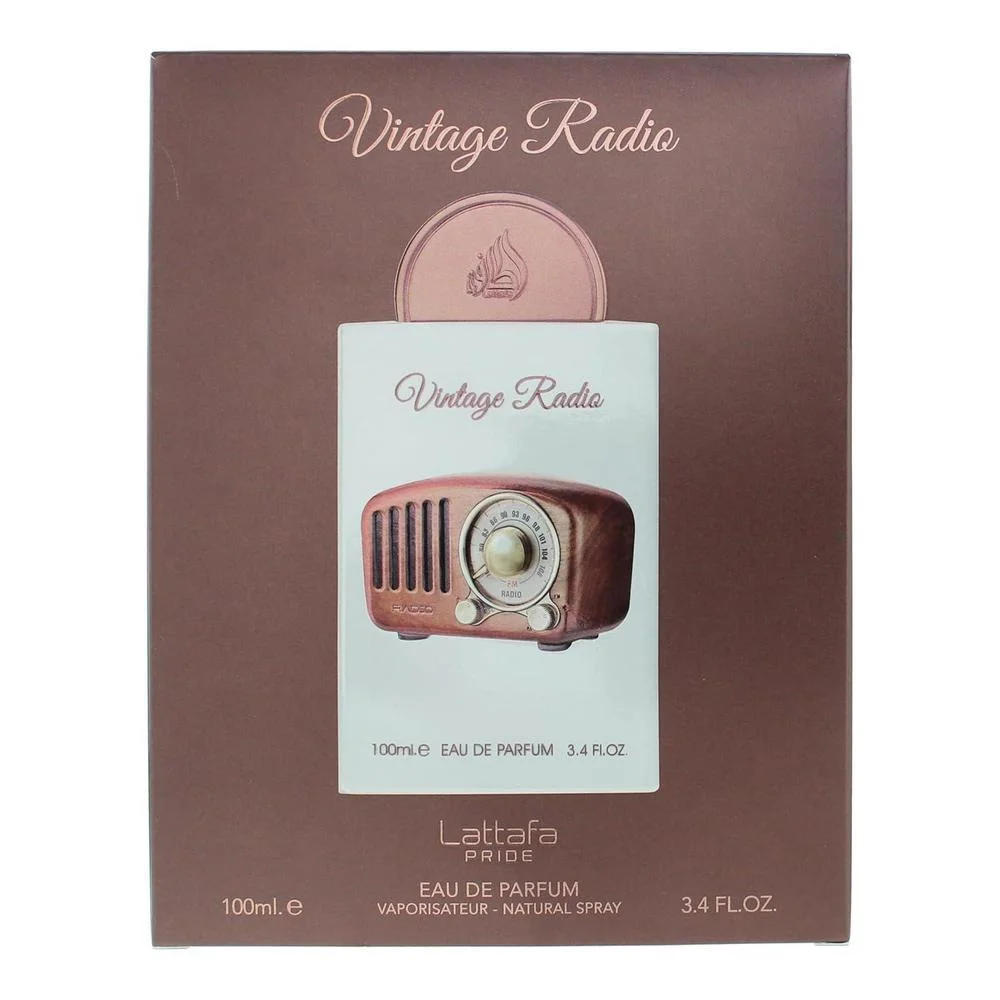 Lattafa Pride Vintage Radio for Unisex Eau de Parfum Spray
