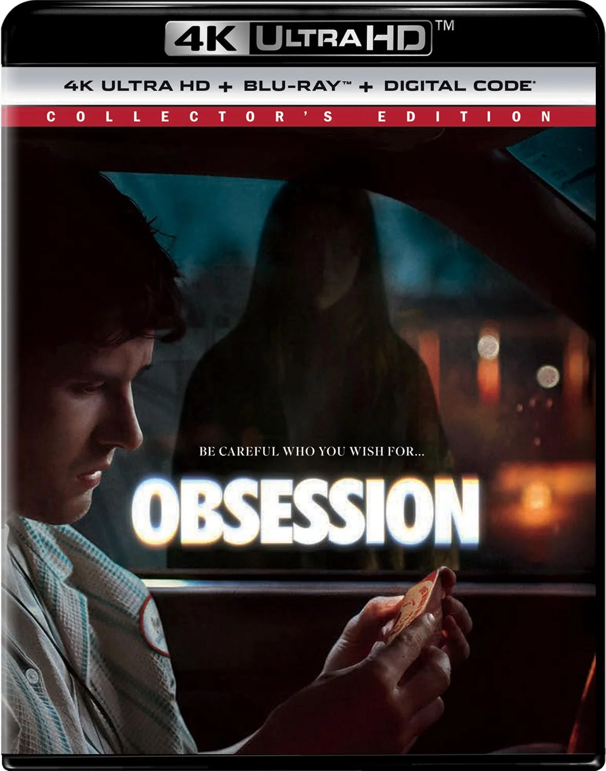 DVD/Blu-ray Obsession (2026) Collector's Edition 4K Ultra HD + Blu-ray + Digital