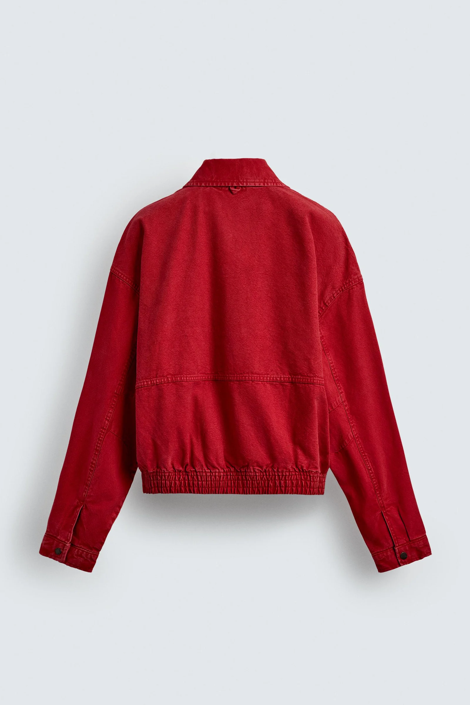 Cazadora Boxy Fit Parches Zara