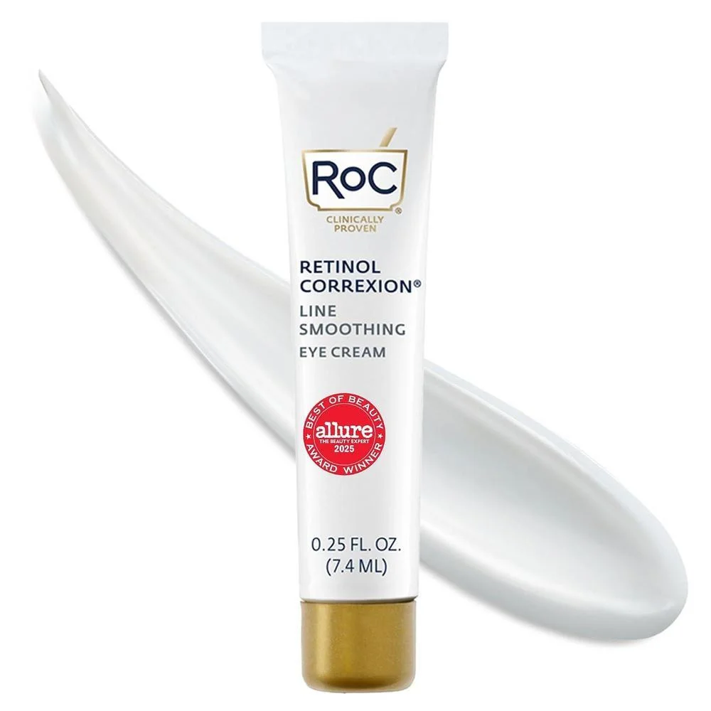 Roc Retinol Crema De Ojos Para Ojeras, Hinchazón Y Arrugas, 7.5g
