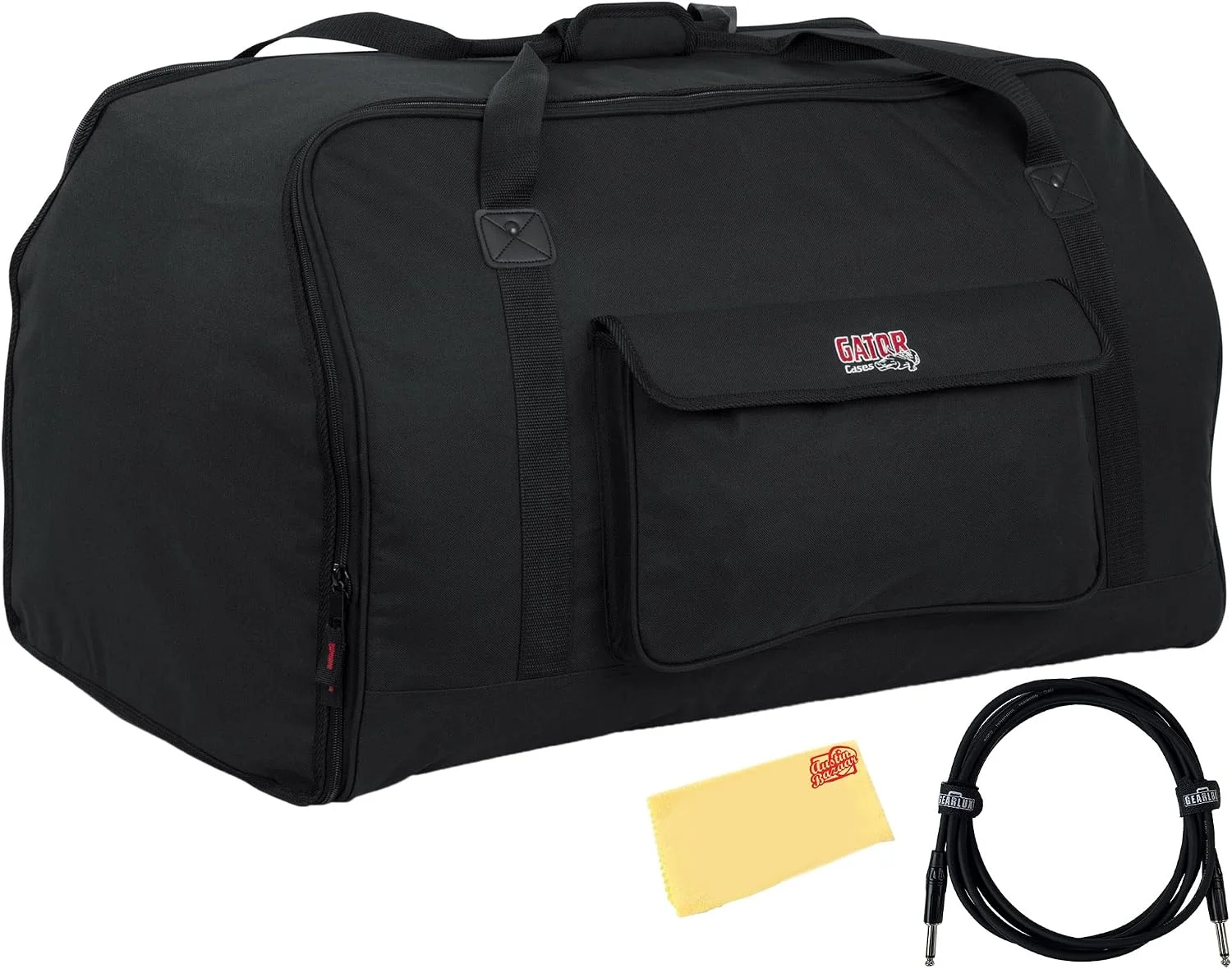 Funda para parlante Gator Cases GPA-TOTE15 de 15 pulgadas con cable e paño