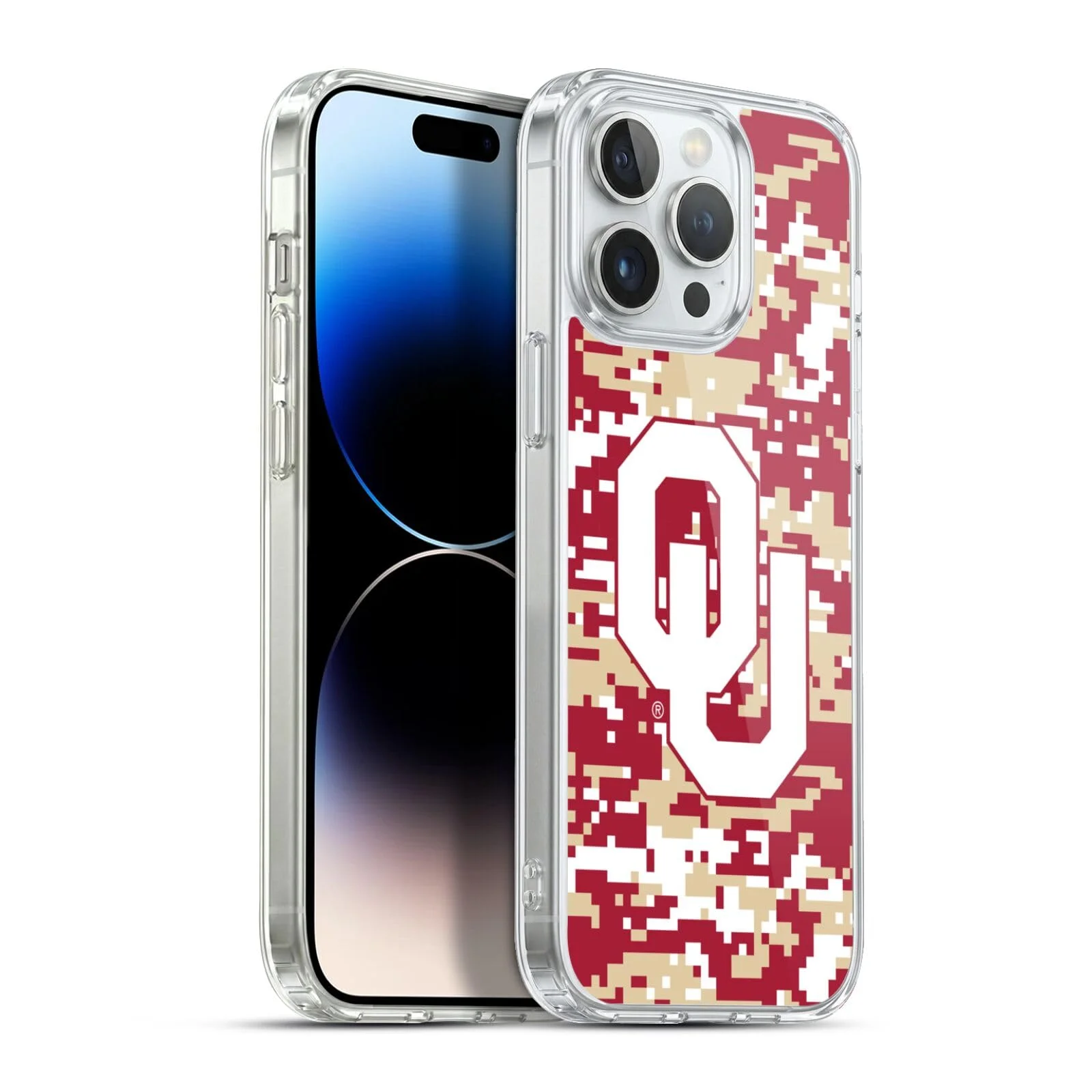 Funda para iPhone 13 Pro Max Head Case Designs camuflaje digital OU con protección militar