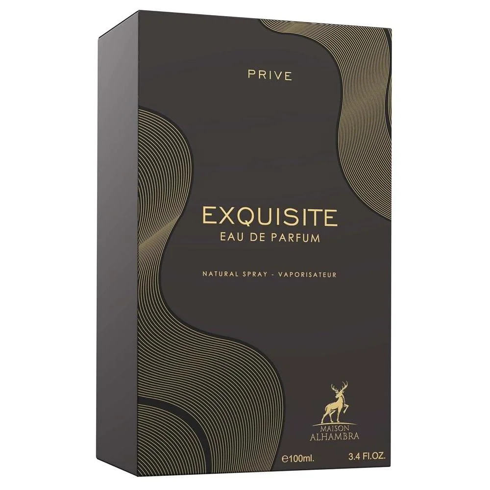 Maison Alhambra Exquisito Eau de Parfum unisex, fragancia duradera y sofisticada