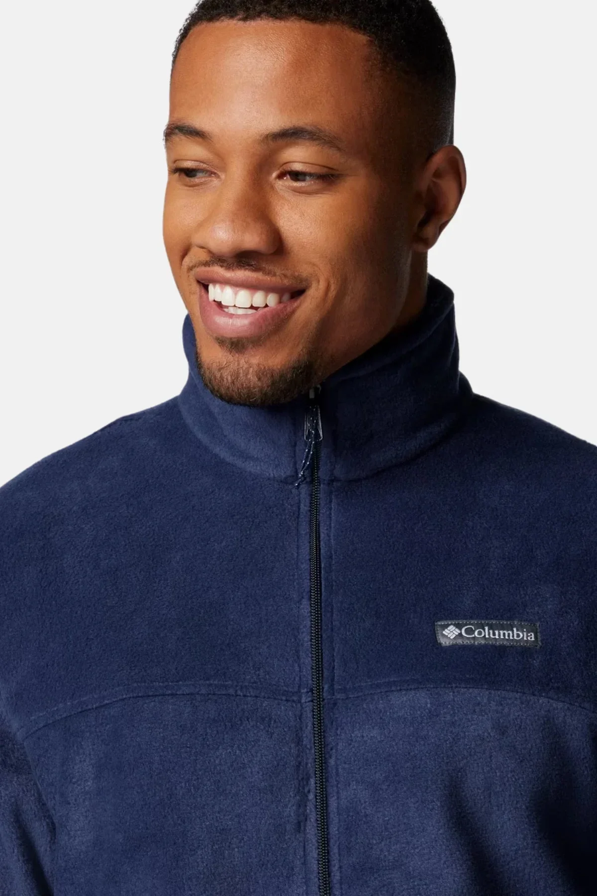 Columbia Men's Steens Mountain 2.0 Full Zip Fleece Jacket, Collegiate Navy, Medium