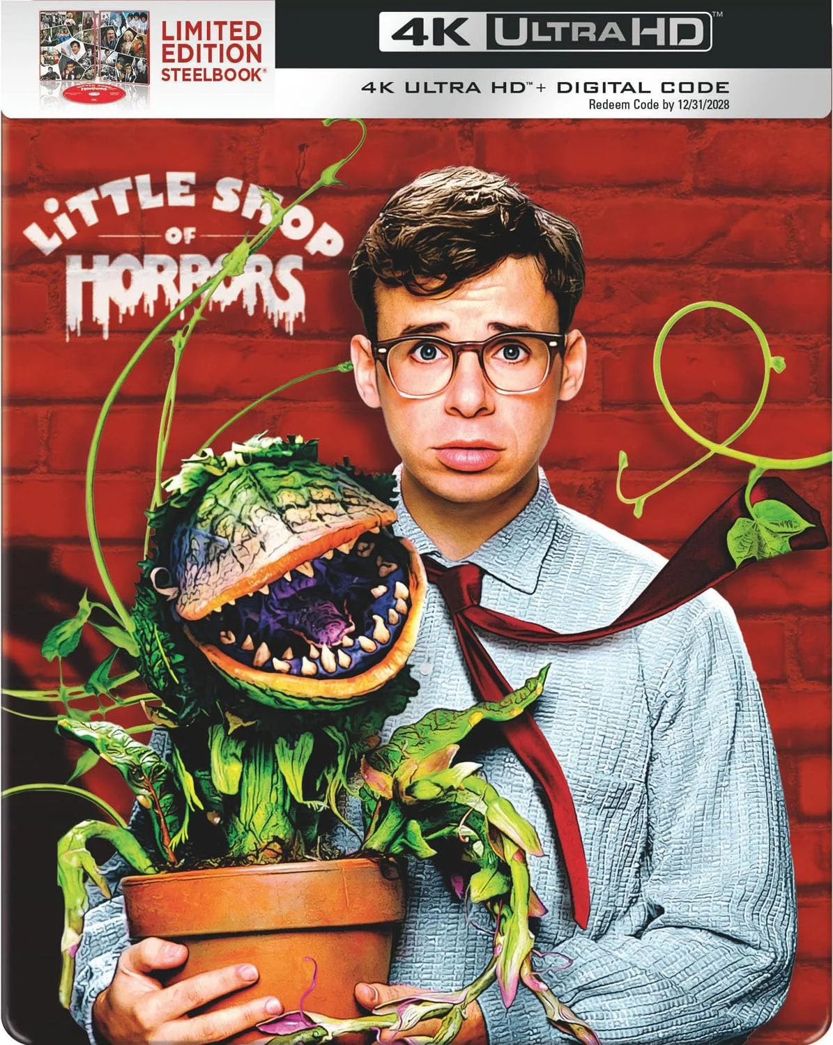 DVD/Blu-ray Little Shop of Horrors Edición Limitada Steelbook 4K Ultra HD + Digital