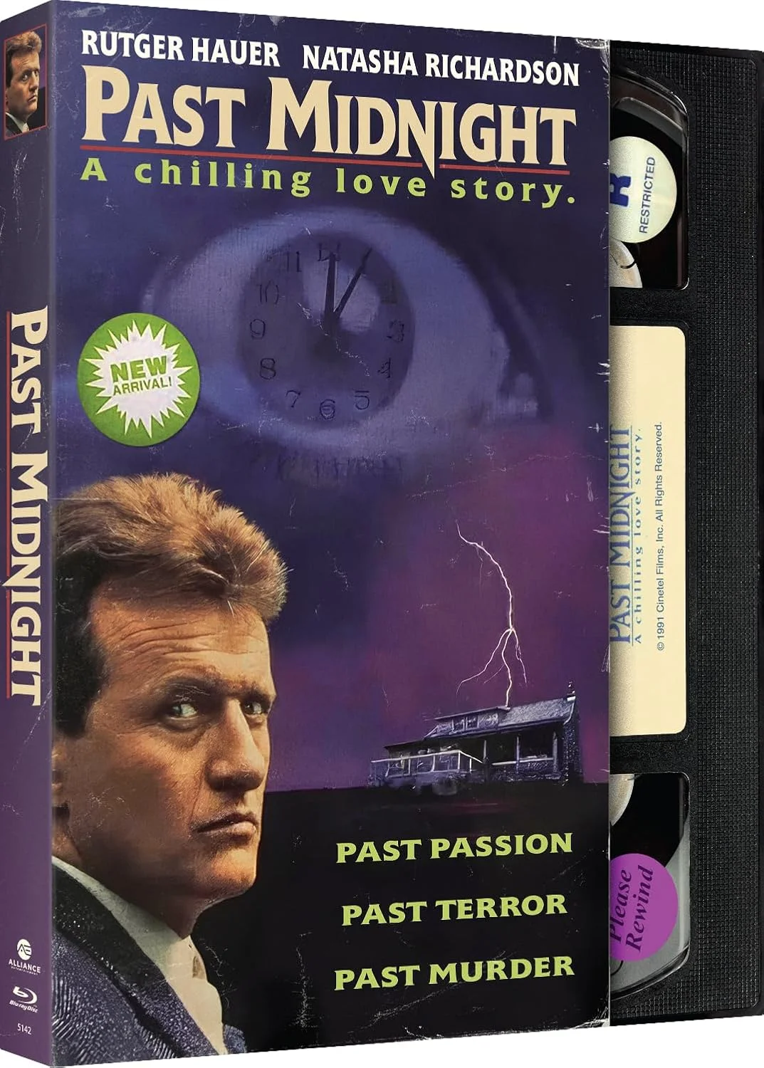 Blu-ray Past Midnight Retro VHS