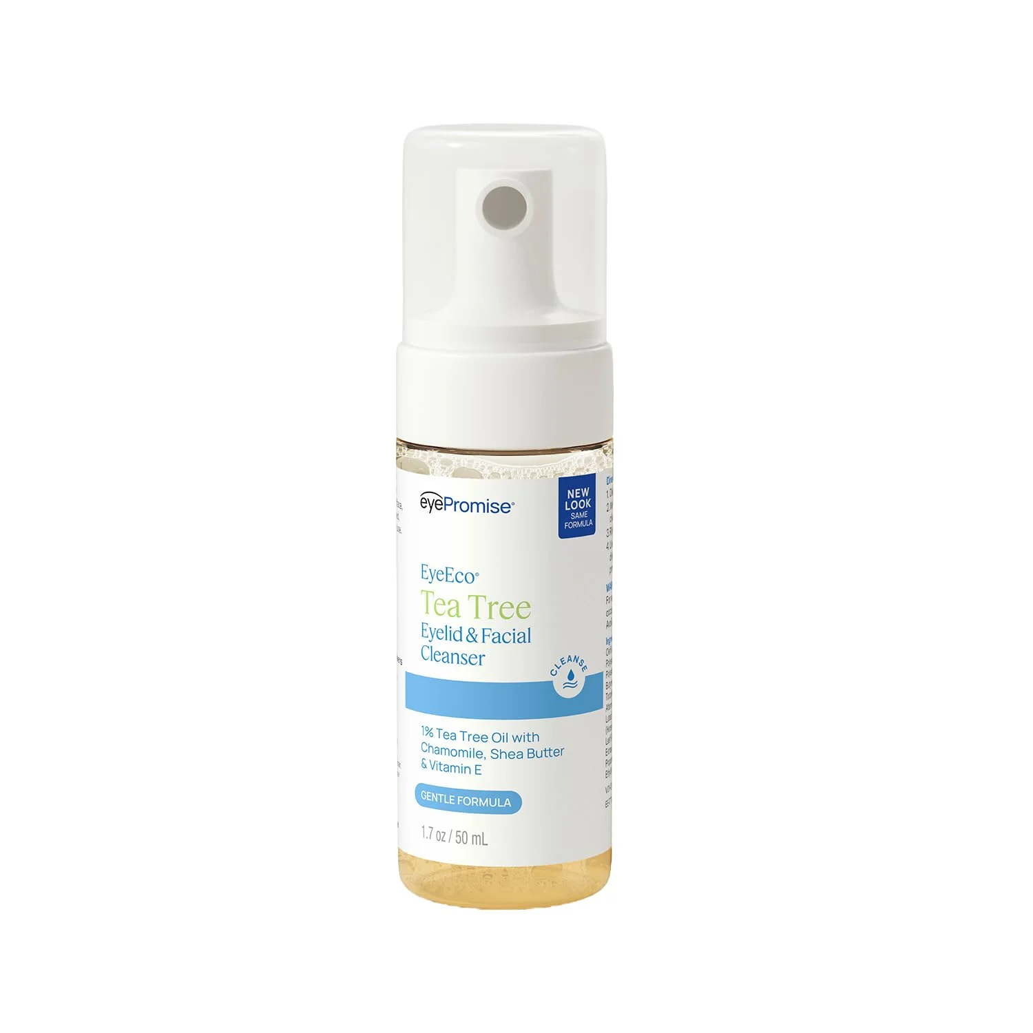 EYEECO Gentle Tea Tree Eyelid & Facial Cleanser, 1.6oz