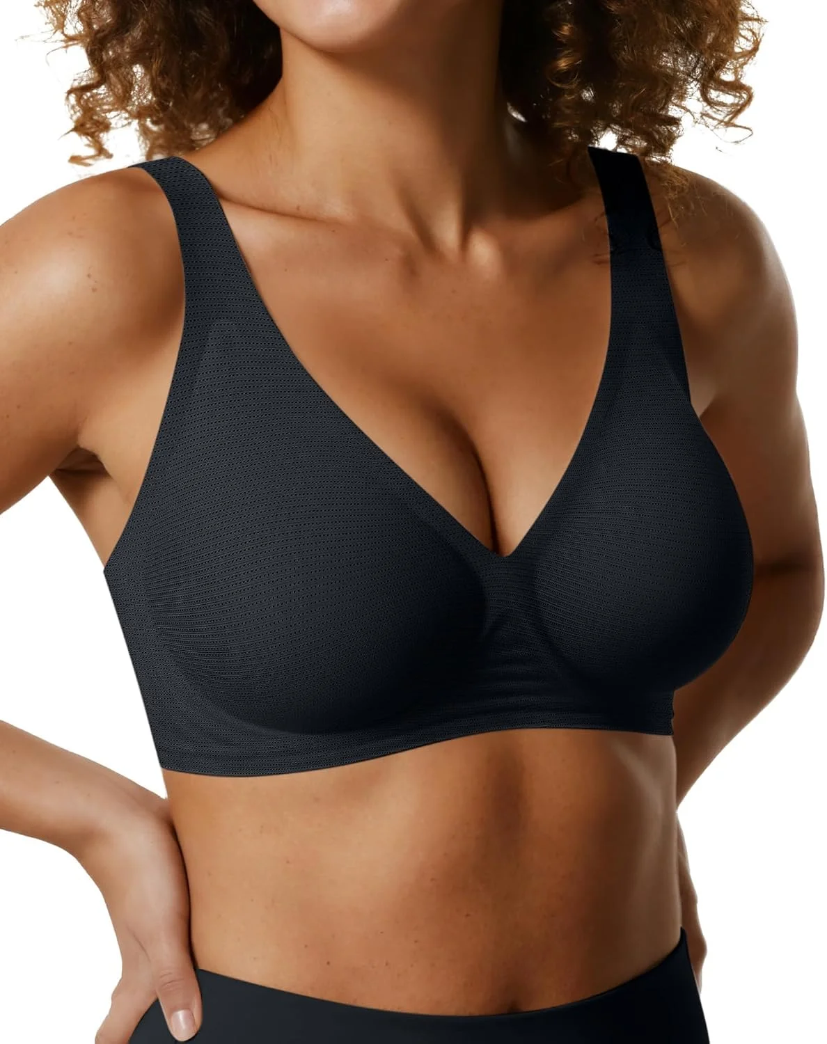 Sostén Oeak Jelly Wireless Deep V sin varillas