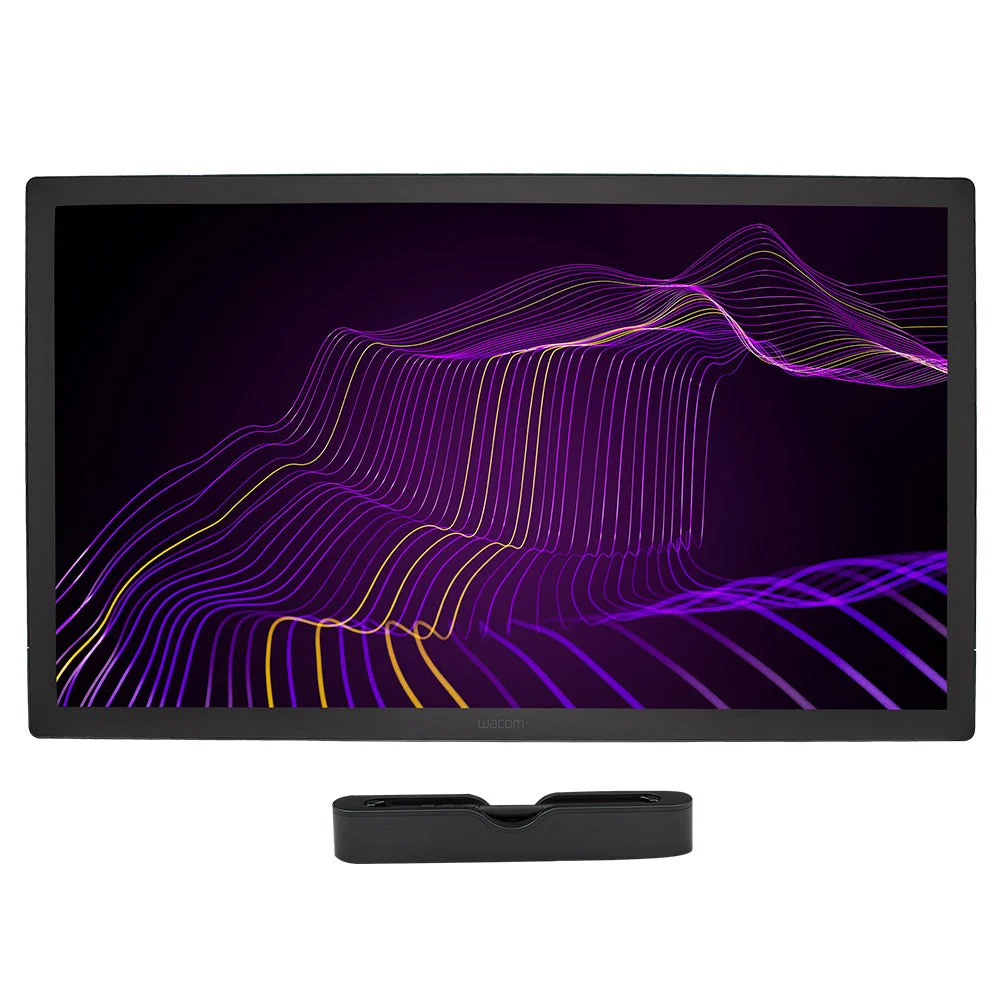 Wacom Cintiq Pro DTH271K0A  27" + soporte ACK64801KZ + Wacom Pro Pen 3 con resolución 4K 120HZ Negro