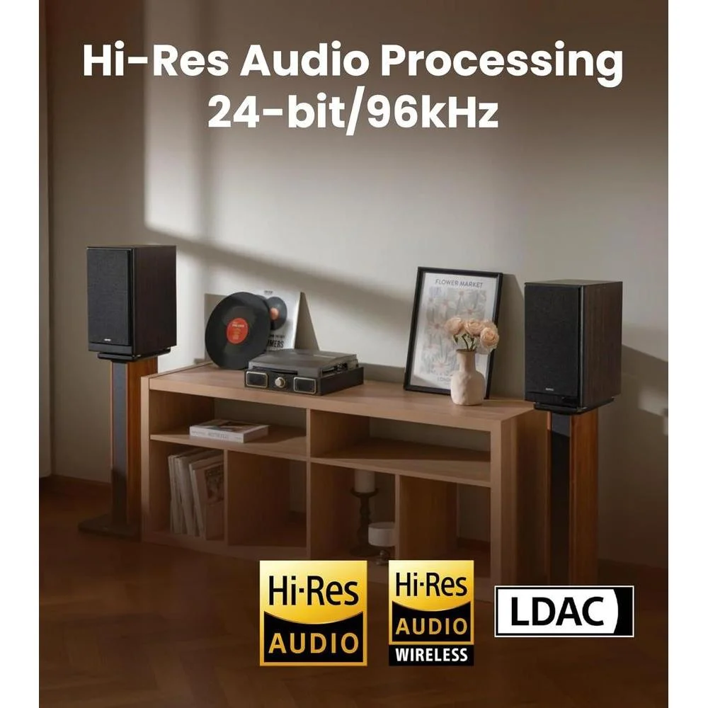 Altavoces Edifier R2750DB MKII de 3 vías con Bluetooth 6.0, HDMI y alta resolución para audio en el hogar