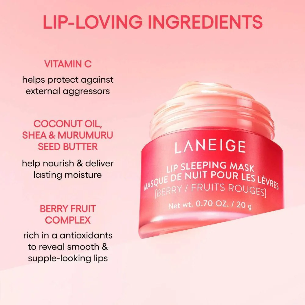 Midnight Minis Set de Regalo Lip Glowy Balm y Lip Sleeping Mask