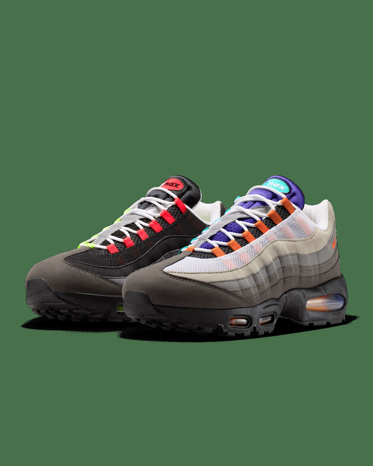 Nike Air Max 95 Big Bubble Greedy White Medium Ash