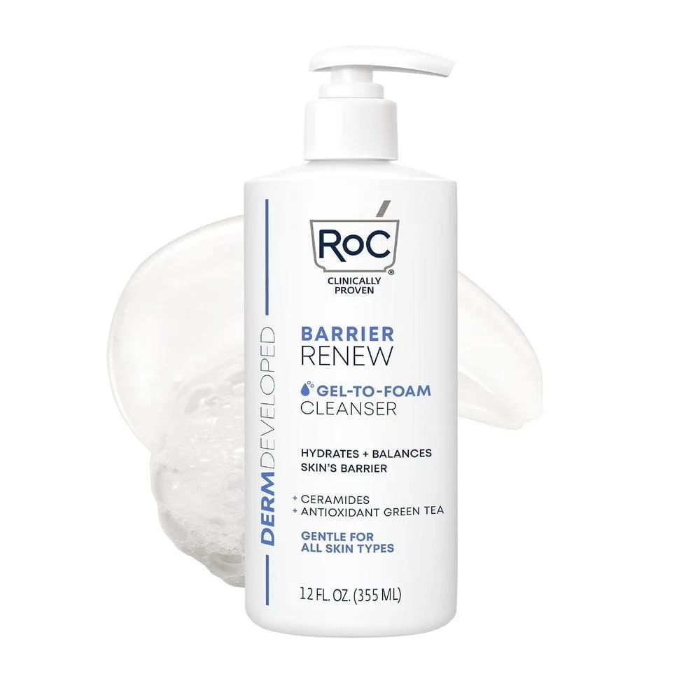 Roc Limpiador Facial Hidratante Gel Pieles Sensibles 354.88ml