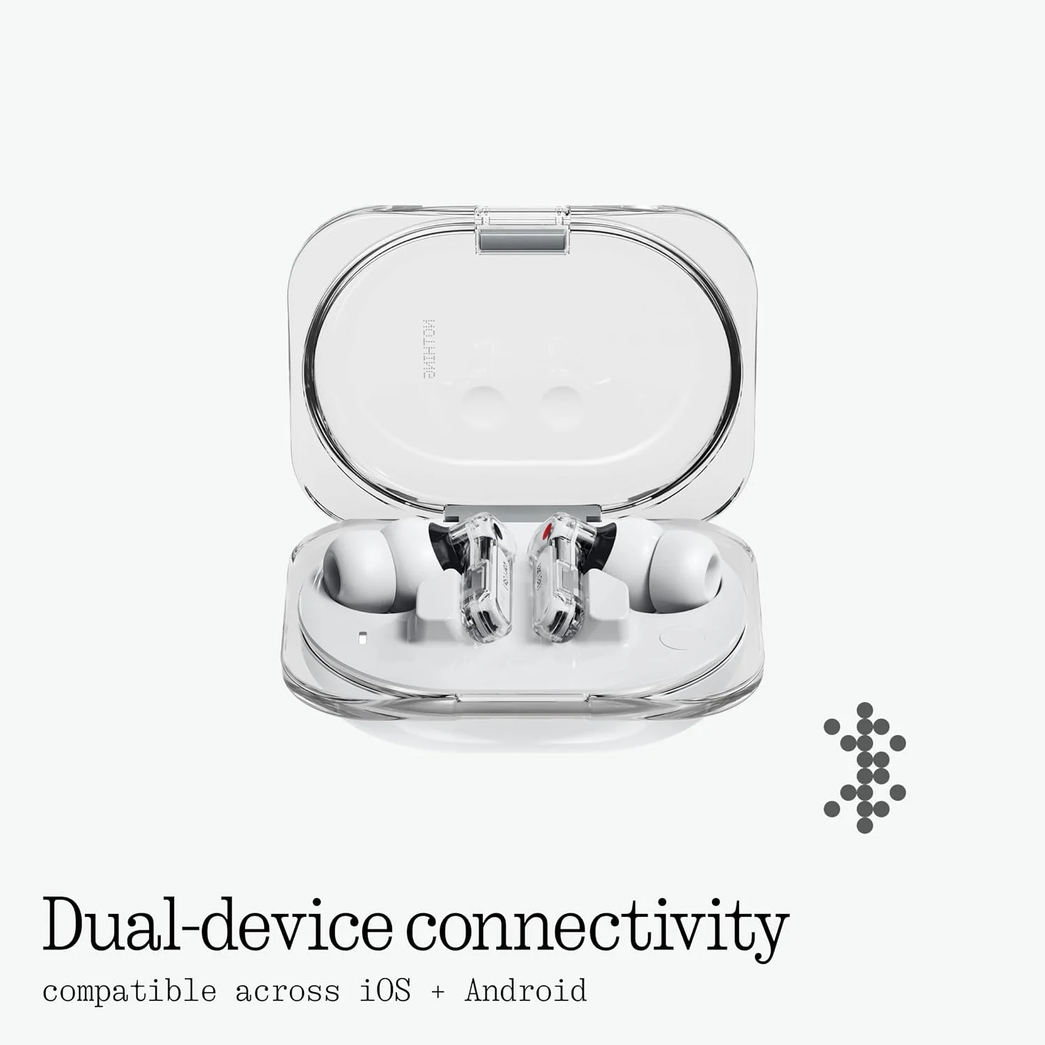 Nothing Ear (3a) Auriculares Bluetooth Cancelación de Ruido 45dB - Blanco
