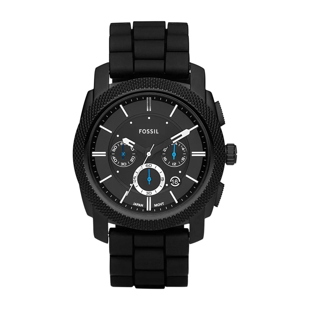 Reloj de pulsera Fossil Machine cronógrafo acero inoxidable para hombre
