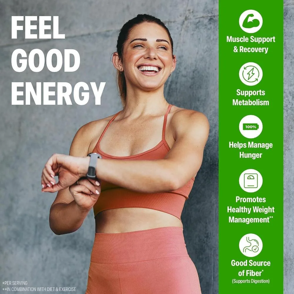 Proteína vegetal orgánica vegana orgain, sin lactosa, sin gluten, sin soya, sin OMG, ideal para batidos y mezclas