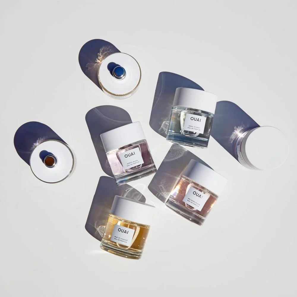 OUAI Dean Street Eau de Parfum - Perfume femenino elegante con aroma floral y cítrico, albaricoque, magnolia y almizcle