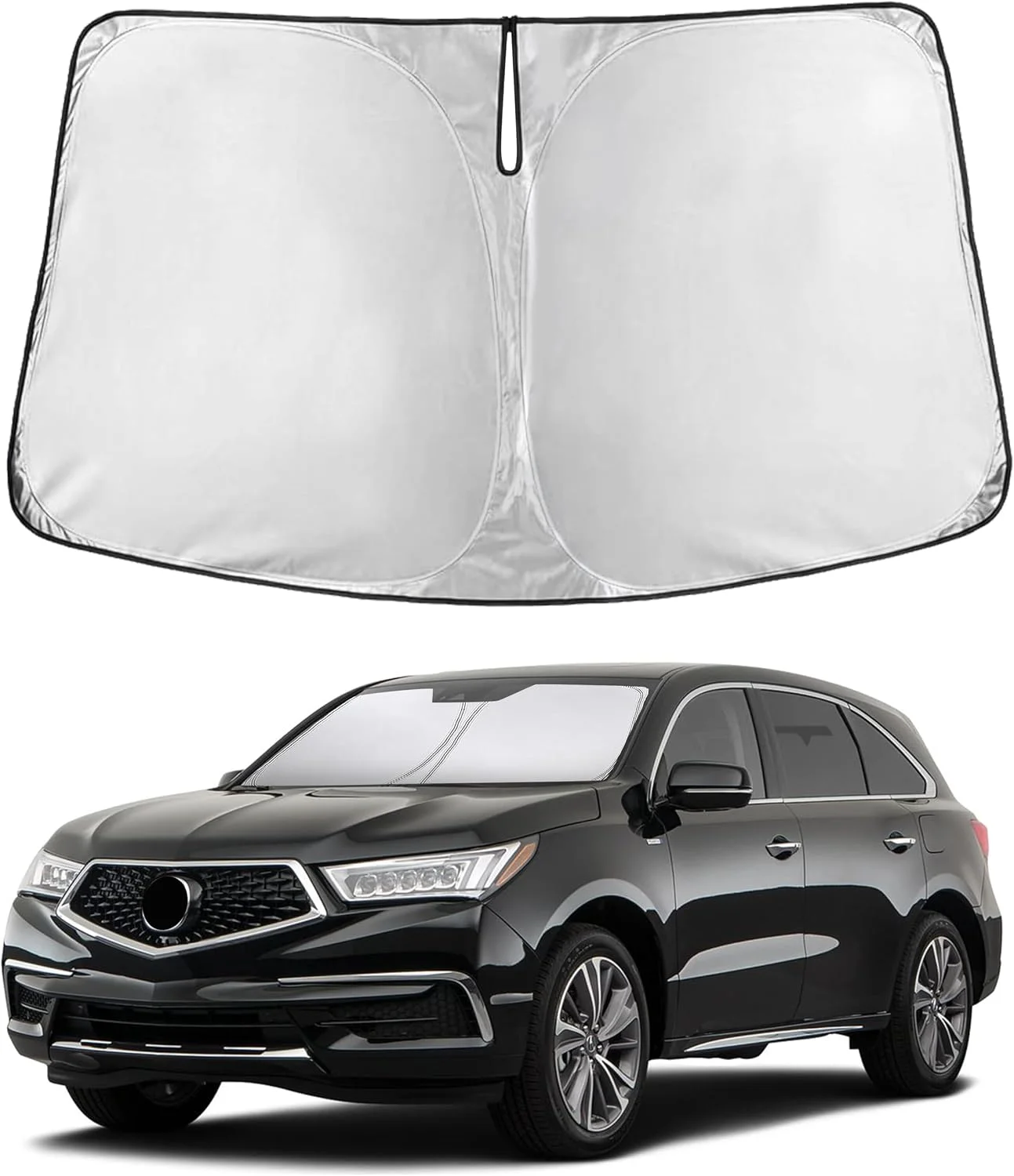 Parasol para parabrisas EcoNour compatible con Acura MDX 2014-2020