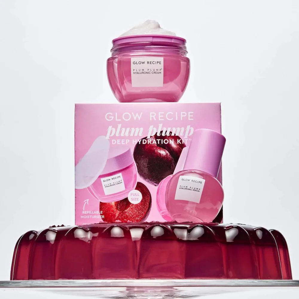 Plum Plump Set de Regalo de Cuidado de la Piel Hidratación Profunda
