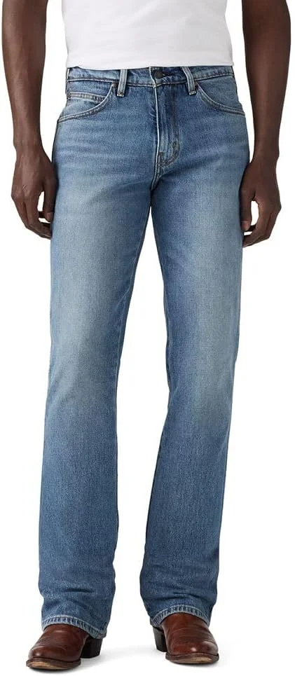 Levi's Men's 537 Western Bootcut Jeans, (New) Throw The Lasso (Low Stretch), 36Wx32L