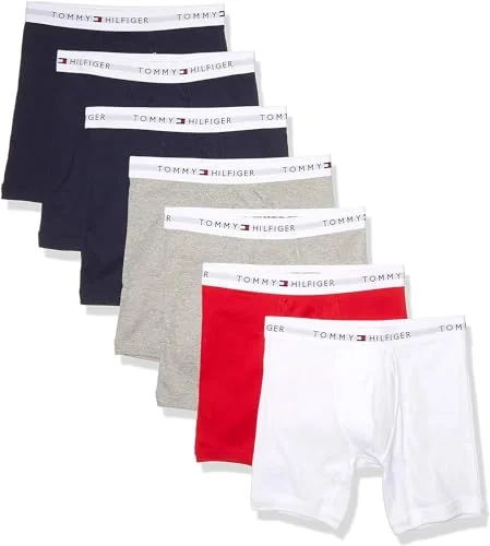 Boxer Brief Tommy Hilfiger Cotton Classics Pack 7 Unidades