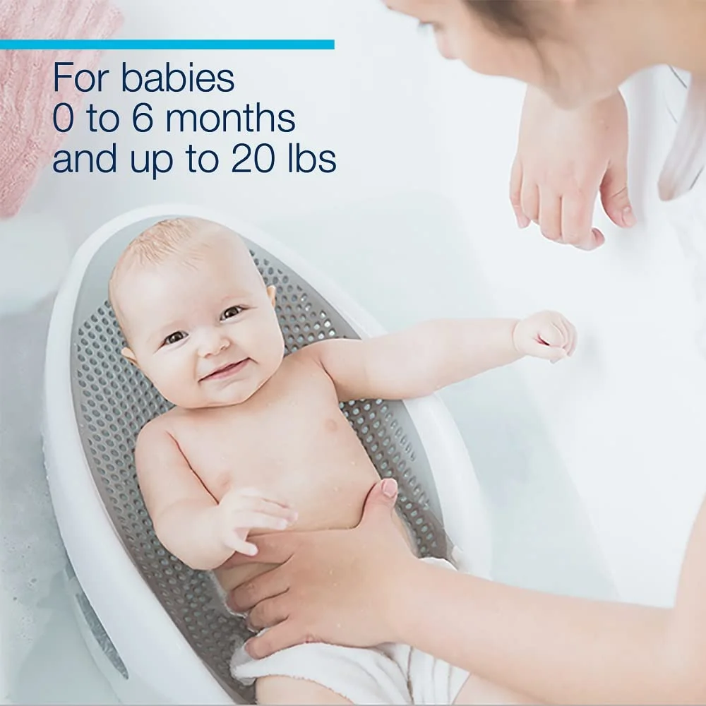 Angelcare Soft-Touch Asiento de Baño y Enjuagador para Bebé Aqua