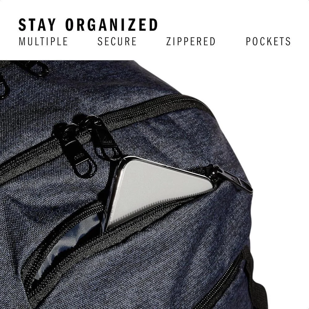 Mochila grande adidas Excel para hombres y mujeres, duradera para laptop y uso atlético