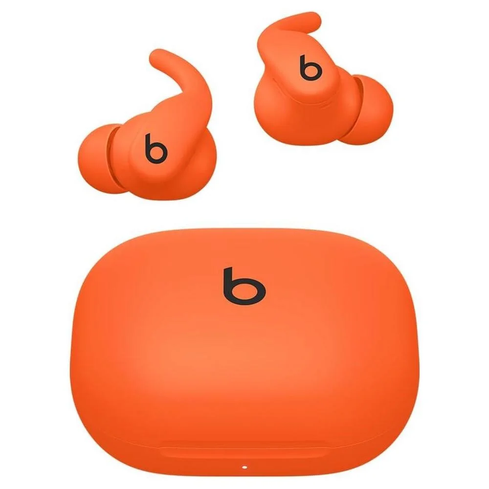 Beats Powerbeats Fit - Wireless Noise Cancelling Workout Earbuds with Secure-Fit Wingtips, Up to 30-Hour Battery Life, Sweat & Water Resistant, Apple & Android Compatible - Spark Orange