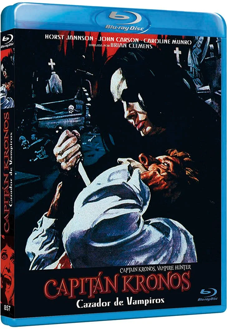 Blu-Ray Captain Kronos - Vampire Hunter 1974 Región A/B/C